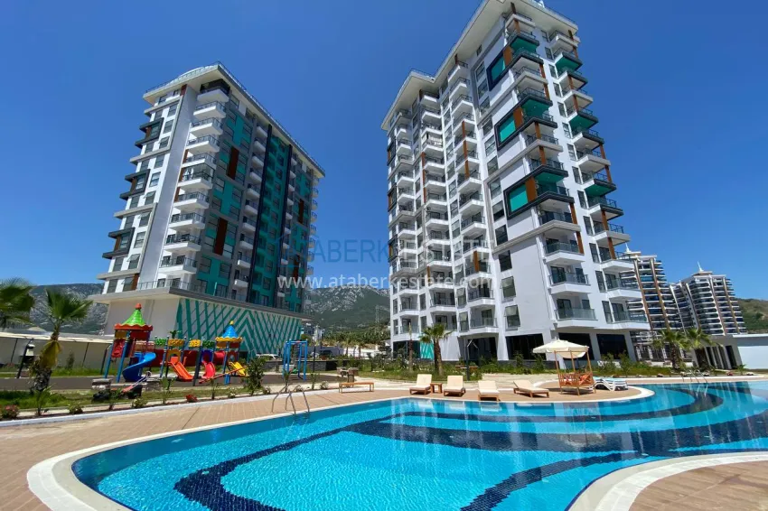 Apartment with panoramic views in a new complex with excellent infrastructure -Mahmutlar, Alanya 3