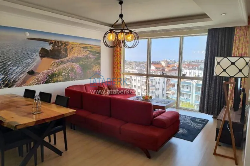 Purchase 5+1 duplex penthouse with furniture — Alanya, Avsallar district 1 