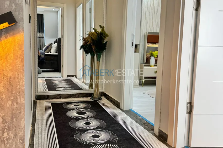 Purchase Furnished 3+1 duplex in a cozy residential complex - Mahmutlar, Alanya 1 