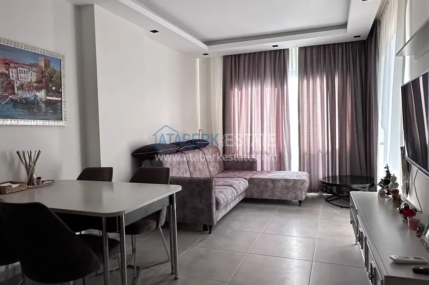 Purchase  Turnkey one-bedroom apartment in Alanya, Mahmutlar district 1 