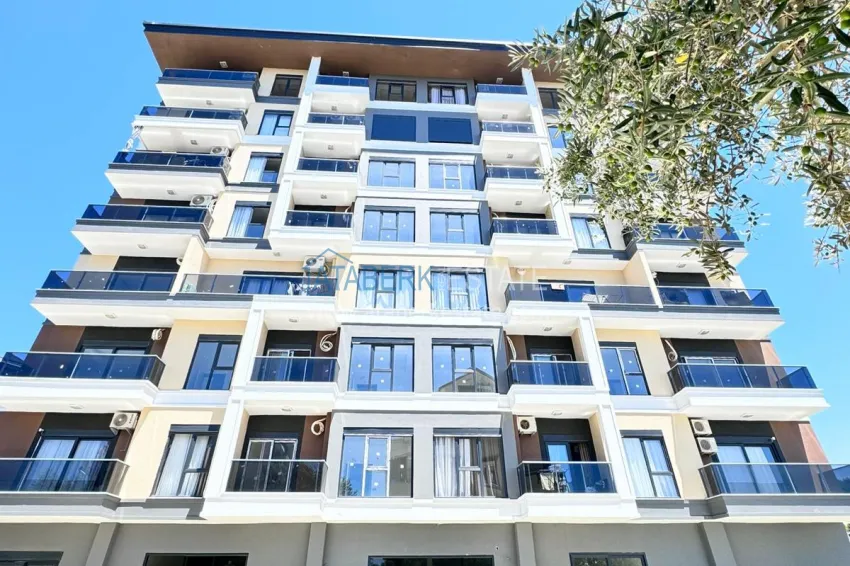 Finished 1+1 apartment in a cozy complex — Alanya, Avsallar district 1 