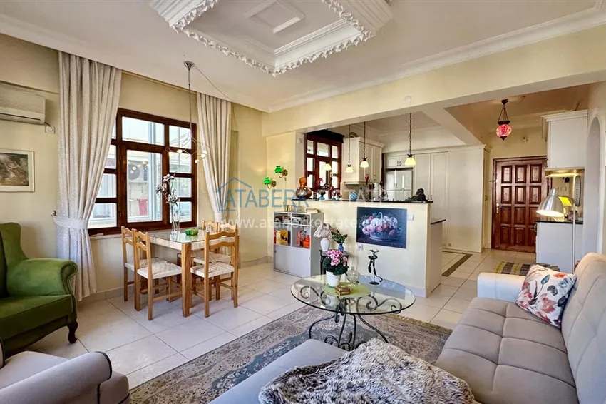 Purchase  Furnished 2+1 apartment in the Oba area, just 300 meters from the sea — suitable for a residence permit 1 