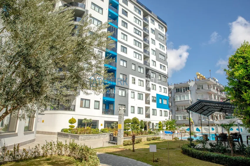 Furnished 2+1 apartment in a comfort-class complex — Alanya center, Cleopatra beach area 4