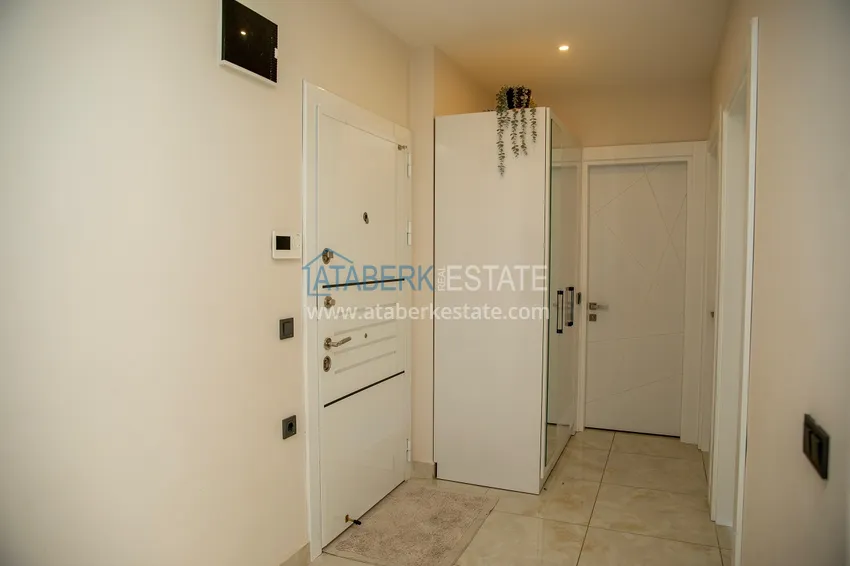 Purchase Furnished 2+1 apartment in a comfort-class complex — Alanya center, Cleopatra beach area 2