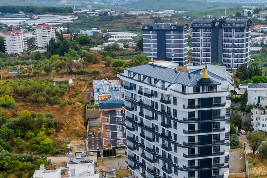 New 2+1 apartment with panoramic sea and mountain views - Alanya, Avsallar 2 