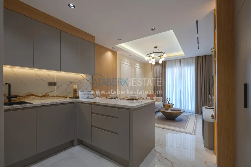 Purchase  Luxury premium residence project in Alanya Kargicak district 1 