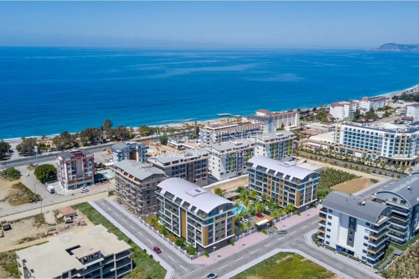 Apartment 1+1 with sea view in a prestigious complex — Kargicak district, 200 meters from the sea 1 