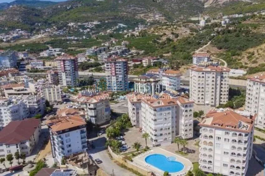 Two-bedroom apartment with new furniture in Alanya, Cikcilli district 3