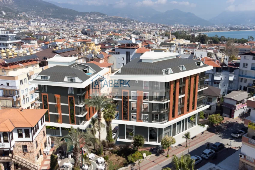 Investment project at the start of sales in the center of Alanya - 300 meters to Cleopatra beach 1 