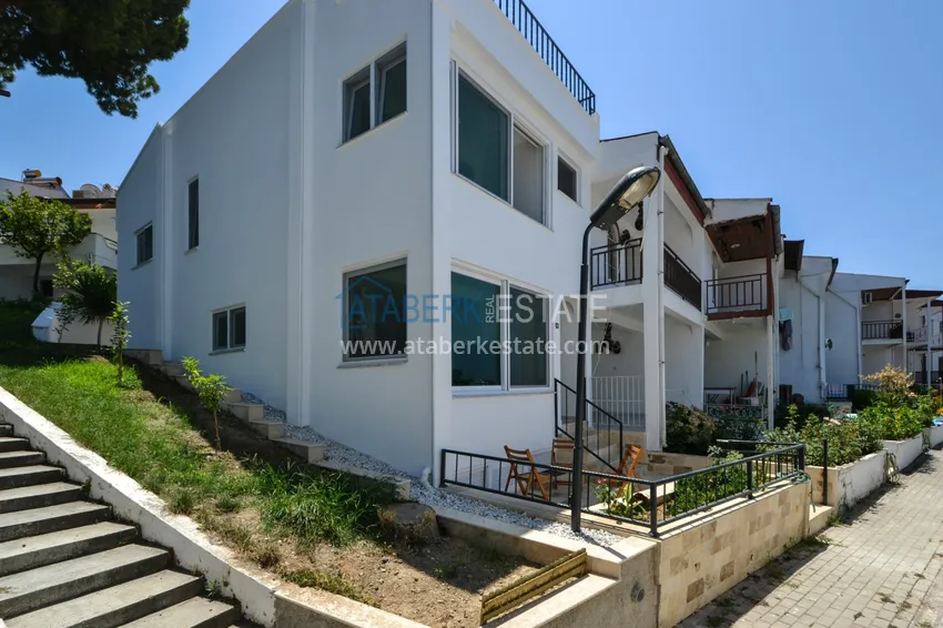 Duplex with views in a townhouse-type complex on the beachfront - Alanya, Kargicak district 1 
