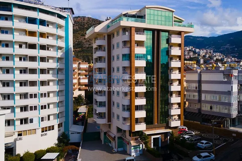 1+1 apartment with furniture and sea view in the center of Alanya - Cleopatra beach area  1 