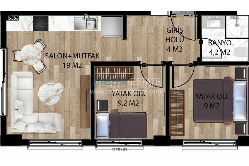 Buy cheap Modern residential complex in Antalya, Altintash district — apartments with installments and rental prospects 3 