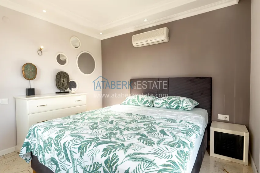 Purchase  Furnished 3+1 villa in Alanya, with spectacular panoramic views — Tepe mountain area 20 