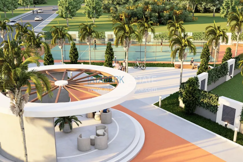 New off-plan project in Avsallar: a residential complex with original architecture 22 