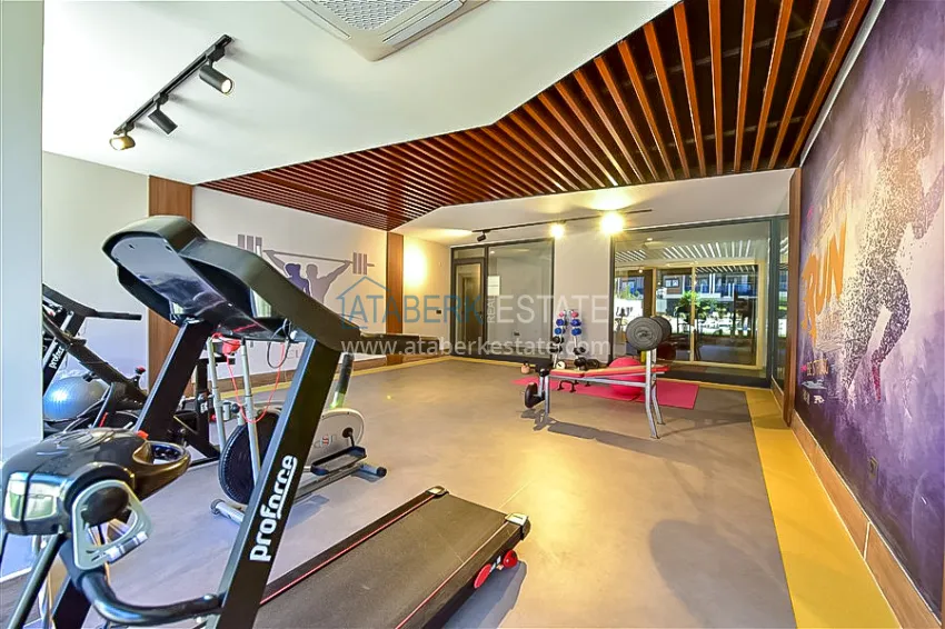 Apartment 1+1 with sea view in a prestigious complex — Kargicak district, 200 meters from the sea 21 