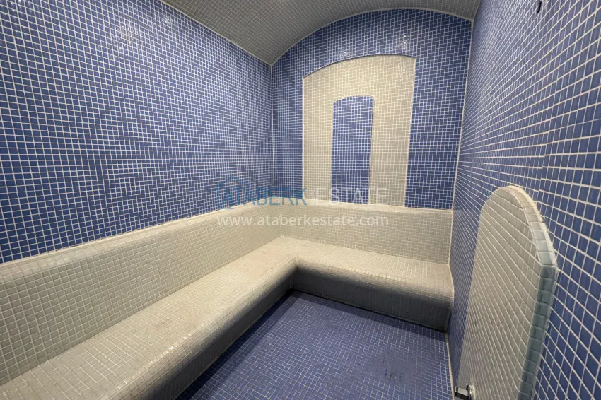 Newly furnished apartment with a glazed balcony in a modern complex - Oba district, Alanya 24 