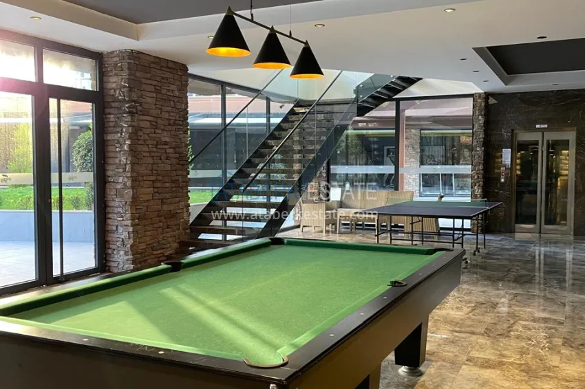 1+1 apartment in Alanya, Oba district, in a comfort-class complex 22 