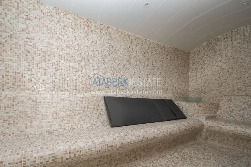 Furnished penthouse studio with mountain views in Mahmutlar, Alanya 24 