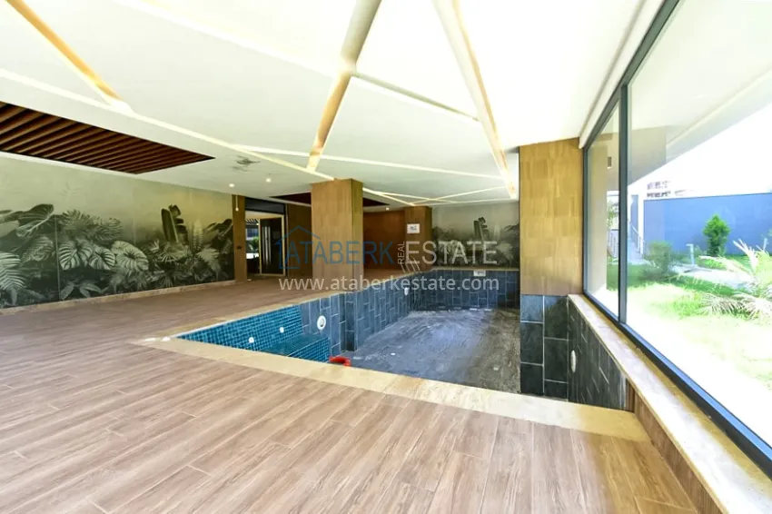 Apartment 1+1 with sea view in a prestigious complex — Kargicak district, 200 meters from the sea 22 