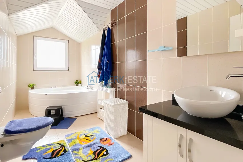 Purchase  Furnished duplex penthouse with sea view — Kestel, Alanya 21 