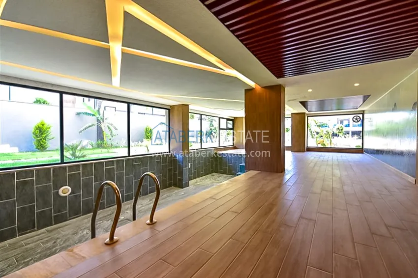 Apartment 1+1 with sea view in a prestigious complex — Kargicak district, 200 meters from the sea 23 