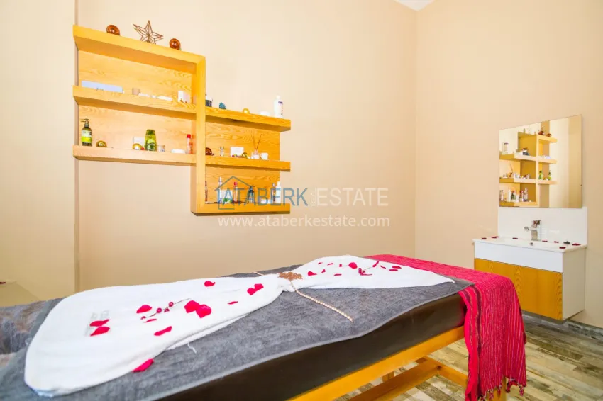 Furnished penthouse studio with mountain views in Mahmutlar, Alanya 26 