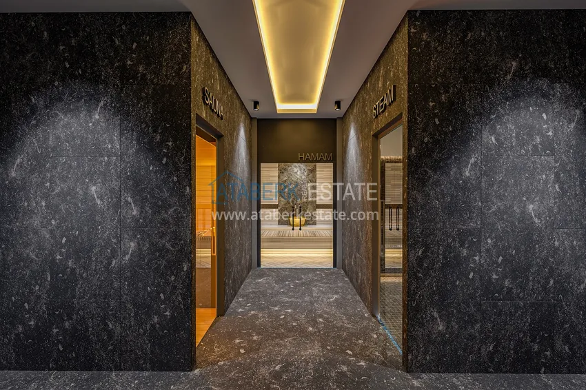 1+1 apartment from an investor in a complex under construction — Alanya, Kestel district 25 