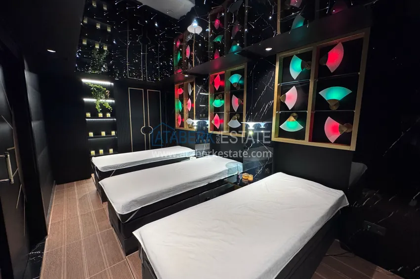 Panoramic 2+1 duplex with furniture in the very center of Alanya — Suitable for short-term rent  26 