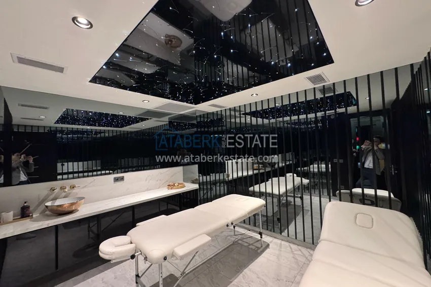 Panoramic 2+1 duplex with furniture in the very center of Alanya — Suitable for short-term rent  27 