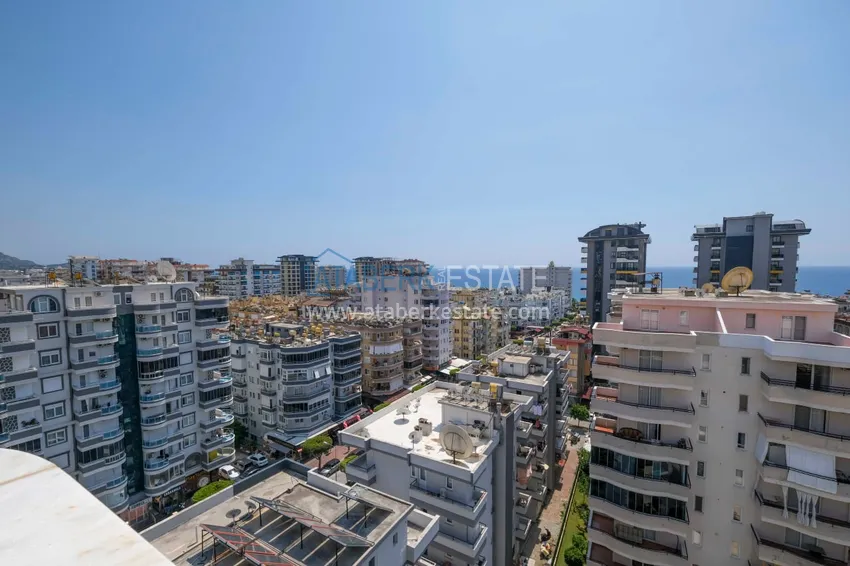 Purchase  4+1 penthouse duplex with mountain and sea views — Alanya, Mahmutlar district  29 