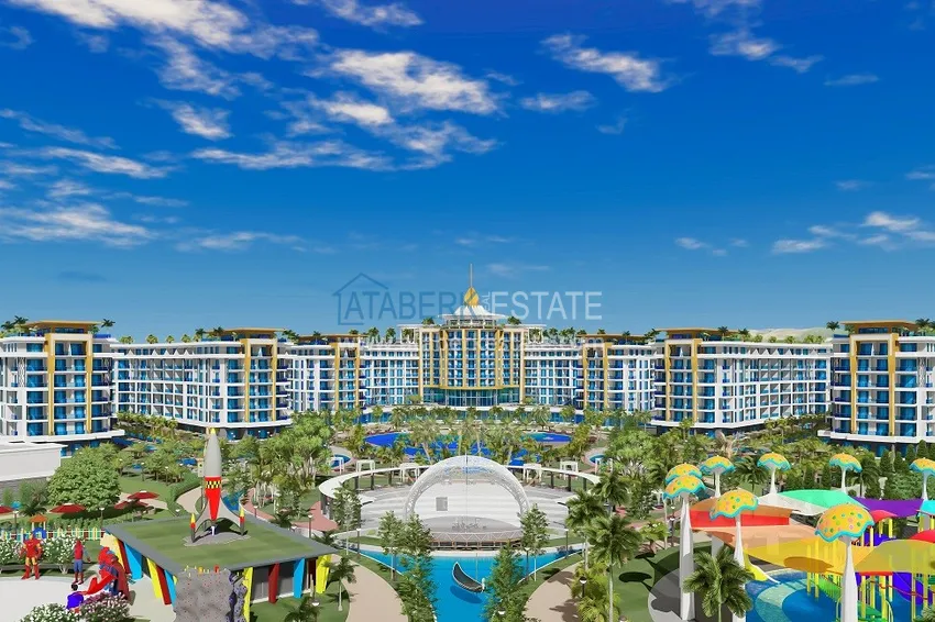 Apartment by the sea directly from an investor in a hotel complex under construction - Alanya, Turkler district 7 