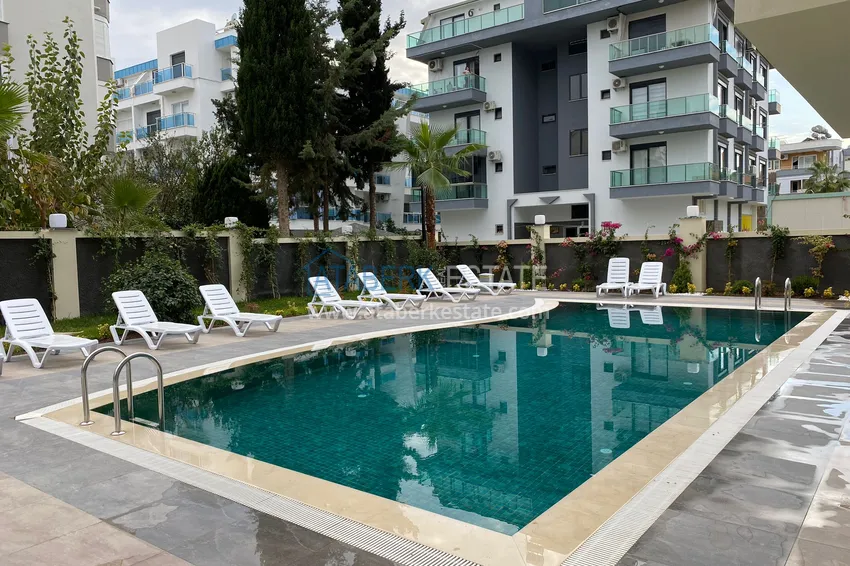 Turnkey 1+1 apartment in a modern complex — Avsallar district, Alanya, 400 meters from the sea 2 