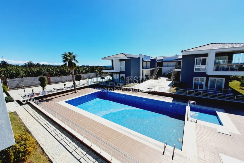 Furnished 2+1 apartment 250 meters from the sea — Alanya, Incekum district  2 