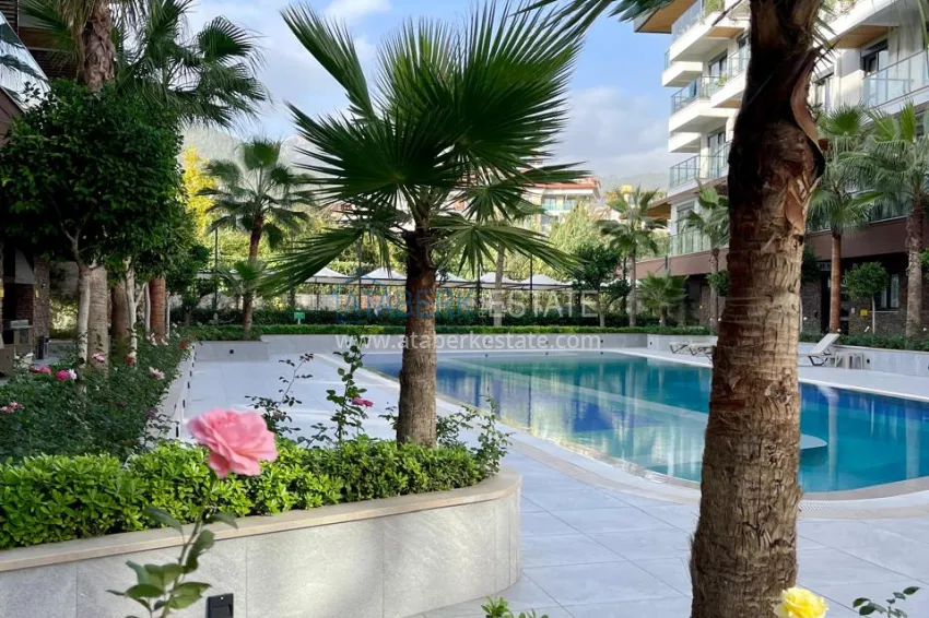 1+1 apartment in Alanya, Oba district, in a comfort-class complex 4 