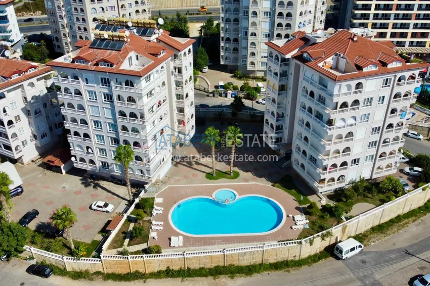 Two-bedroom apartment with new furniture in Alanya, Cikcilli district 2