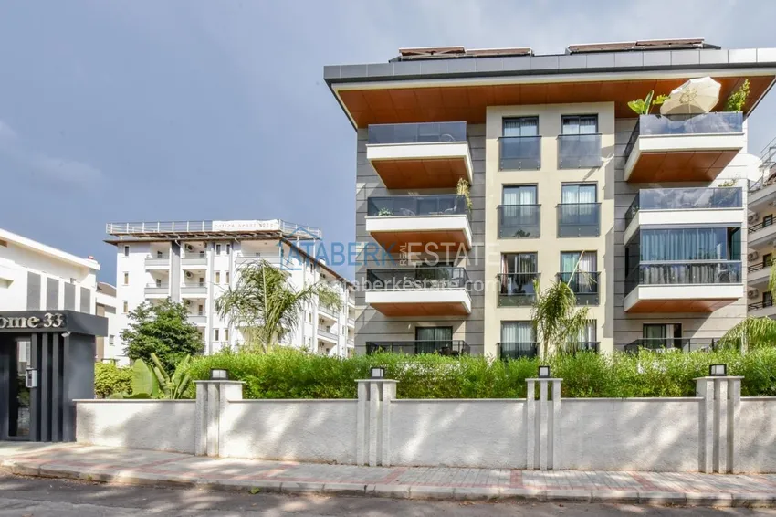 Short term rent apartment 2+1 in a cozy complex - the center of Alanya, next to Cleopatra beach 2 