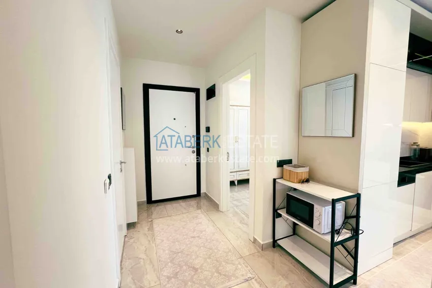 Purchase Short term rent apartment 2+1 in a cozy complex - the center of Alanya, next to Cleopatra beach 2 