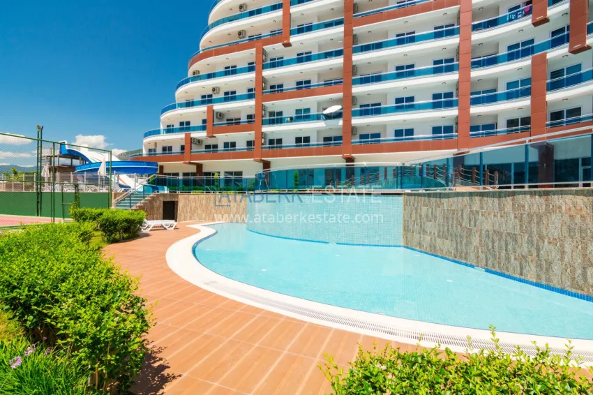 Furnished penthouse studio with mountain views in Mahmutlar, Alanya 4 