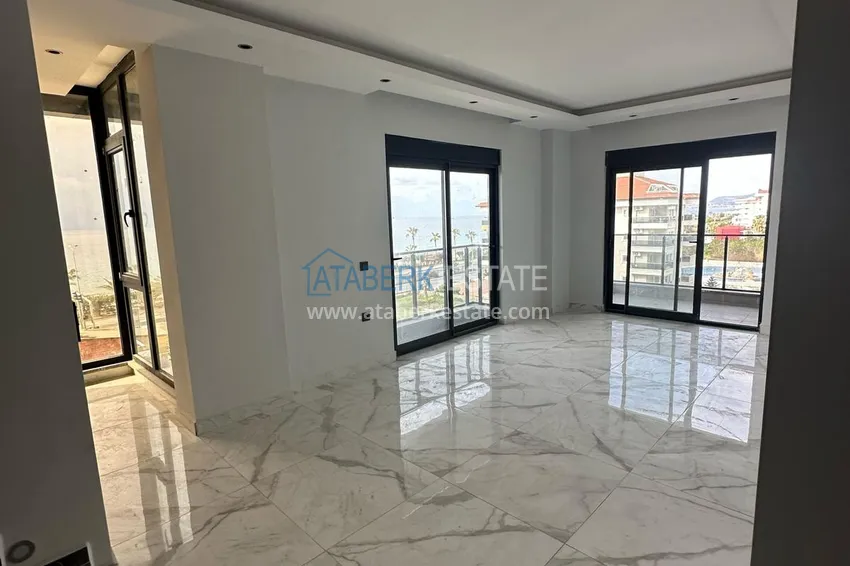 Purchase Duplex penthouse with sea view — a new boutique complex on the beachfront in the Kestel area 2