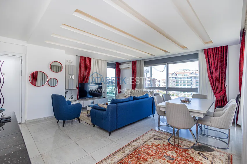 Purchase  Furnished duplex penthouse with mountain views — Alanya, Kestel district 3 