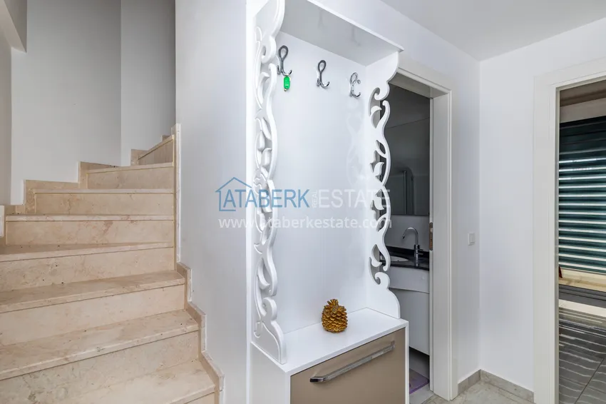 Purchase  Turnkey duplex penthouse with sea view, 150 meters from the beach — Kestel, Alanya 4 