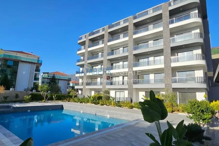 Stylish apartment with new furniture in a modern complex — Alanya, Kargicak district 2