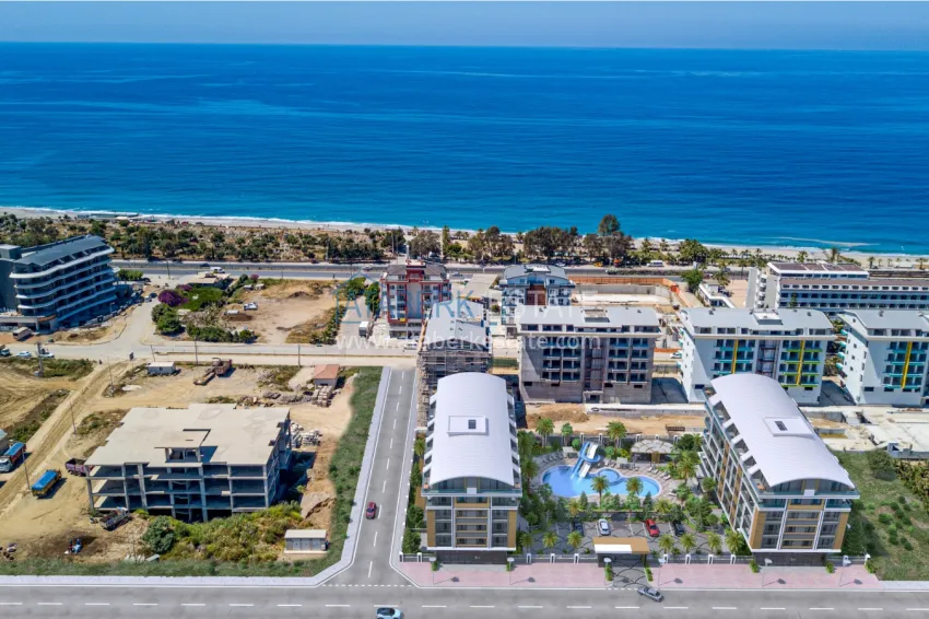 Apartment 1+1 with sea view in a prestigious complex — Kargicak district, 200 meters from the sea 2 