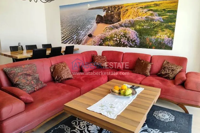 Purchase 5+1 duplex penthouse with furniture — Alanya, Avsallar district 2 