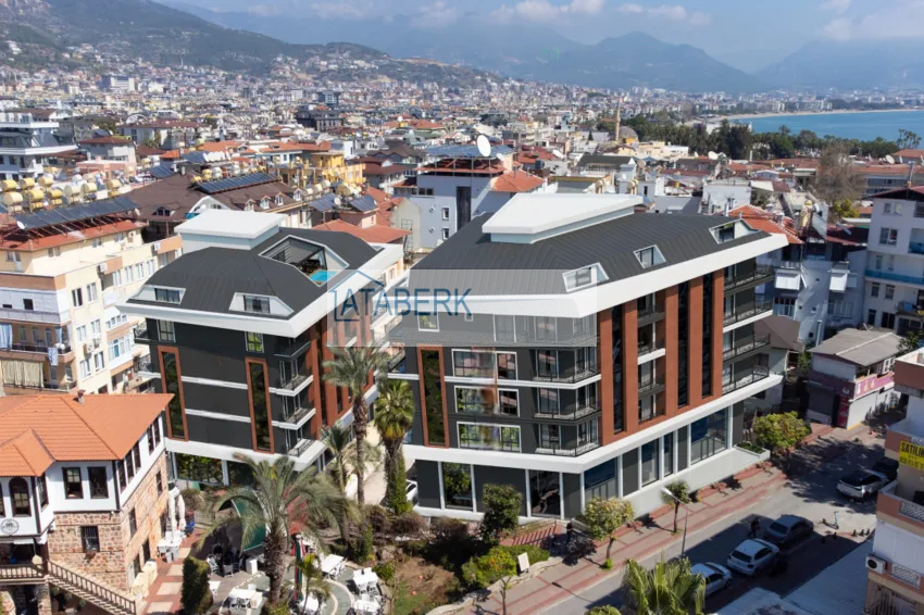 Investment project at the start of sales in the center of Alanya - 300 meters to Cleopatra beach 2 