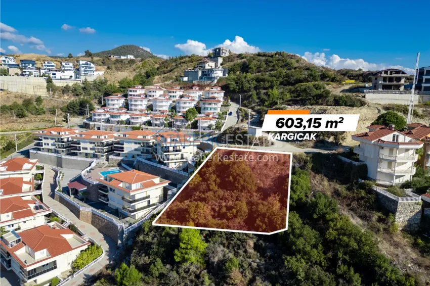 Plot of land in Alanya, Kargicak district 3 