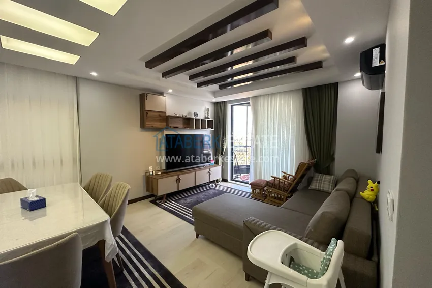 Purchase  2+1 apartment with furniture and sea and mountain views in a luxury complex — Alanya, Mahmutlar district 2 