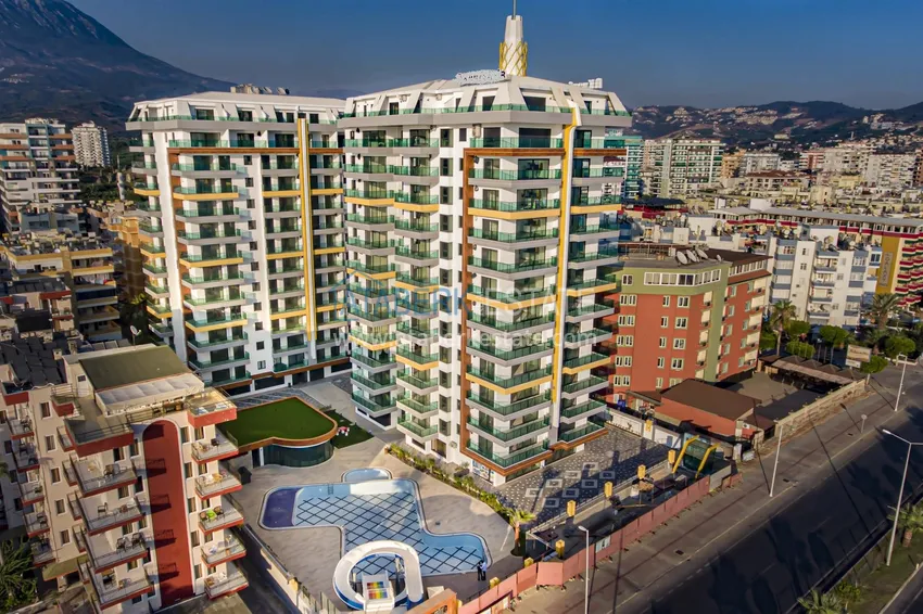 2+1 apartment in a luxury complex on the seafront - Mahmutlar district, Alanya 2 