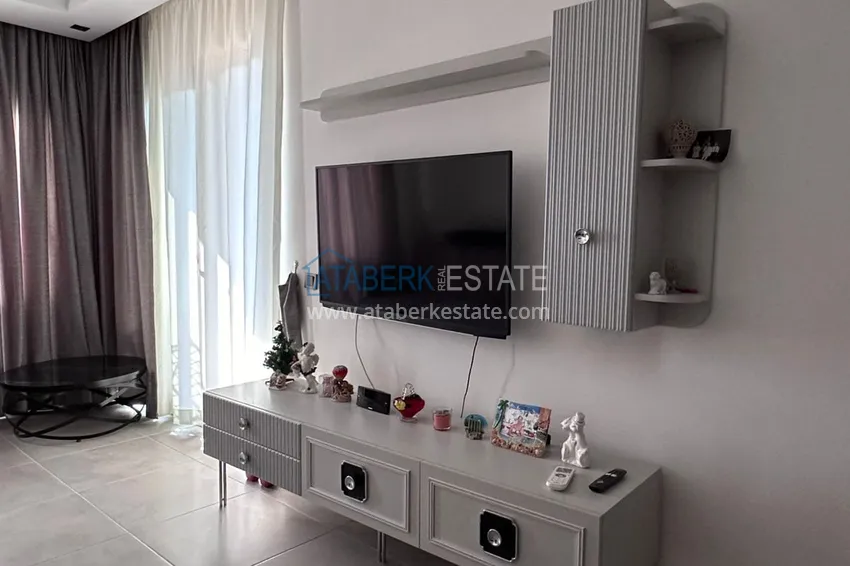 Purchase  Turnkey one-bedroom apartment in Alanya, Mahmutlar district 2 