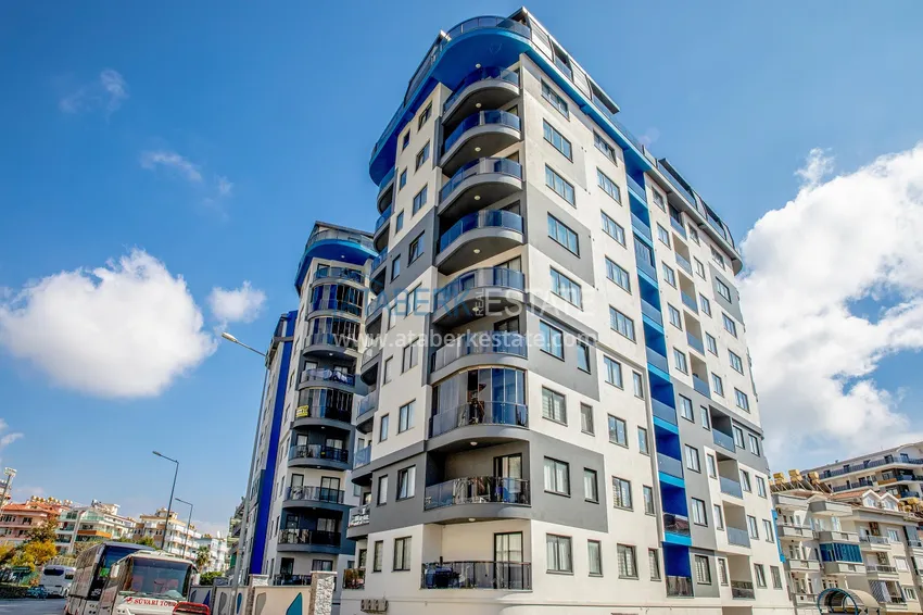 Furnished 2+1 apartment in a comfort-class complex — Alanya center, Cleopatra beach area 5